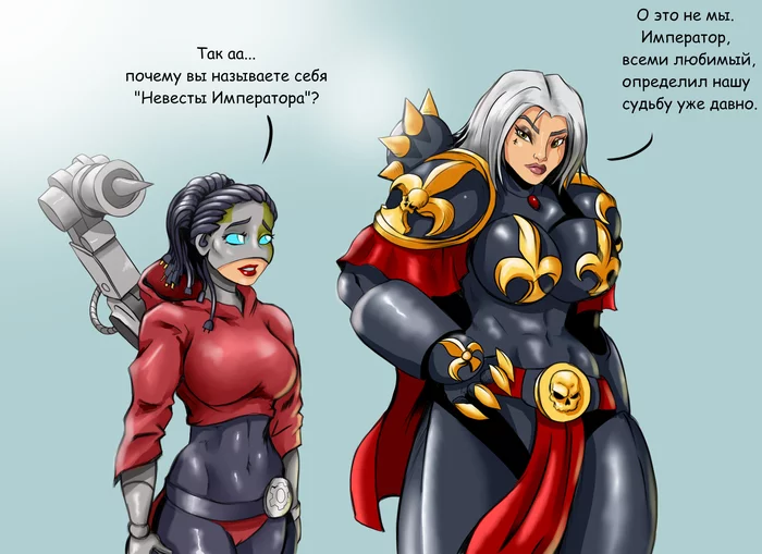 Запомните, вашу... - Моё, Warhammer 40k, Wh Humor, Wh Comics, Комиксы, Джей и Молчаливый Боб, Длиннопост