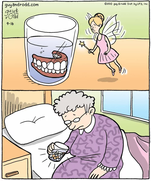 There was an error - Comics, Guyandrodd, Tooth Fairy, Dentures