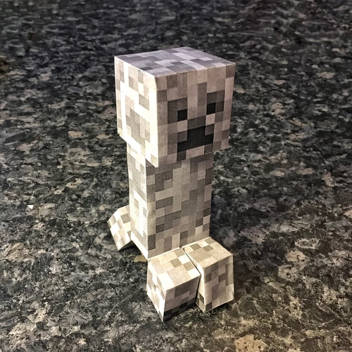 Creeper handmade - My, Creeper, Minecraft