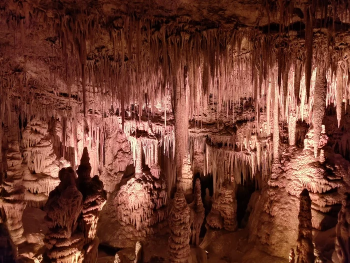 Avshalom Stalactite Cave - My, Israel, Mobile photography, Oneplus, Longpost