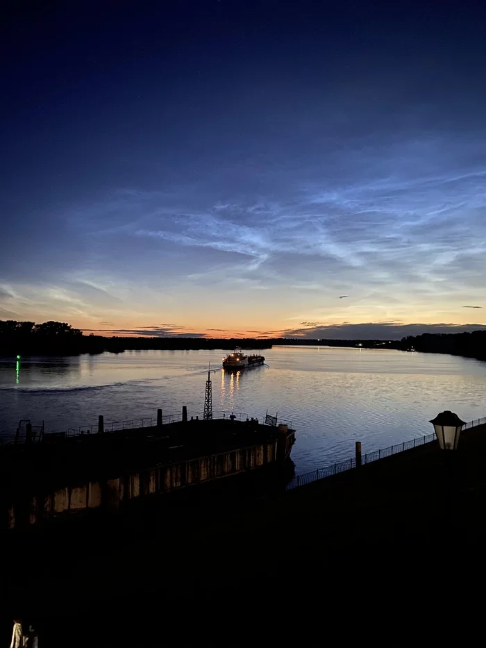 Midnight on the Volga - My, Volga river, Travel across Russia