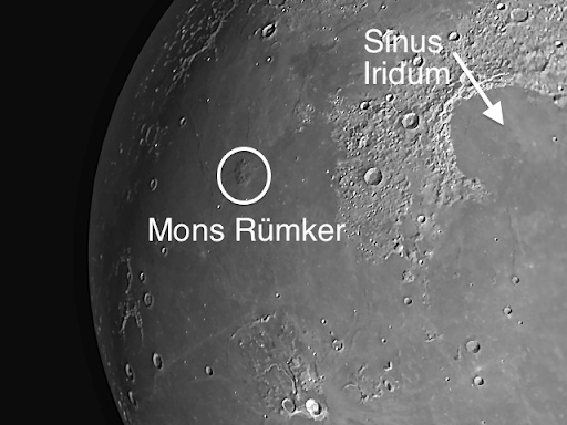 Rumker Peak and the 2016 Chinese topographic atlas of the Moon - My, moon, Space, China, Astronomy, Atlas, Research, Observation, Telescope, Longpost