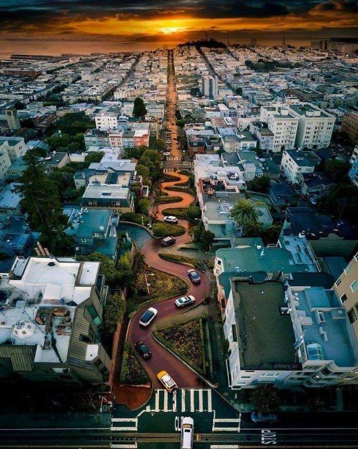 San Francisco - San Francisco, USA, America, Travels, The photo, Tourism, Lombard street