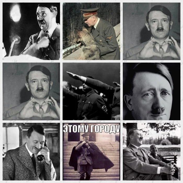 My first collage - Adolf Gitler, Collage, Memes, Humor, Black humor