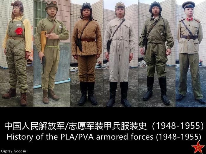 The evolution of the uniform of Chinese tank crews - Chinese Army, Tank troops, Story, Longpost