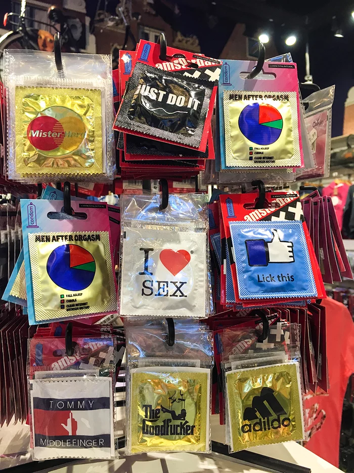 MisterHard, Tommy Middlefinger and many others - My, Condoms, Package, Marketing, Funny, Amsterdam, Creative, Design