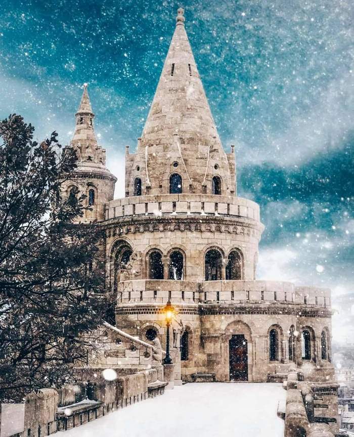 Magic winter Budapest - Budapest, Hungary, The photo, Winter, Travels, Tourism