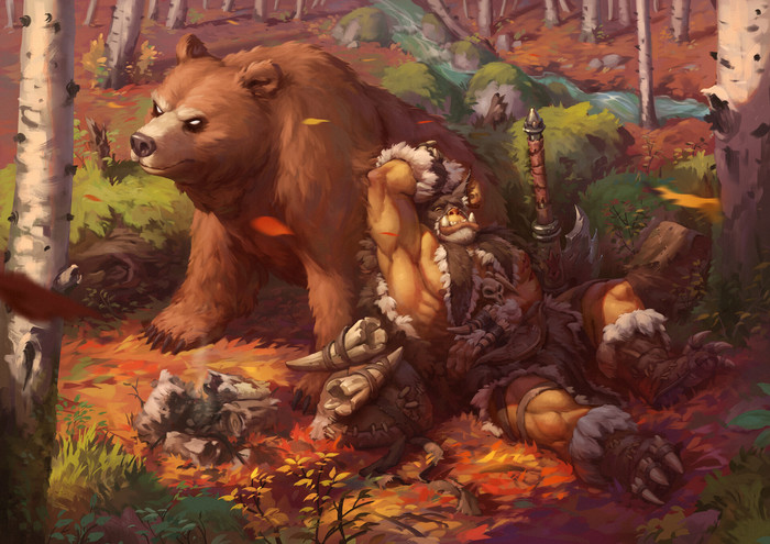  "Camp"  Nick Serpilov World of Warcraft, Warcraft, Blizzard, Game Art, , , , 