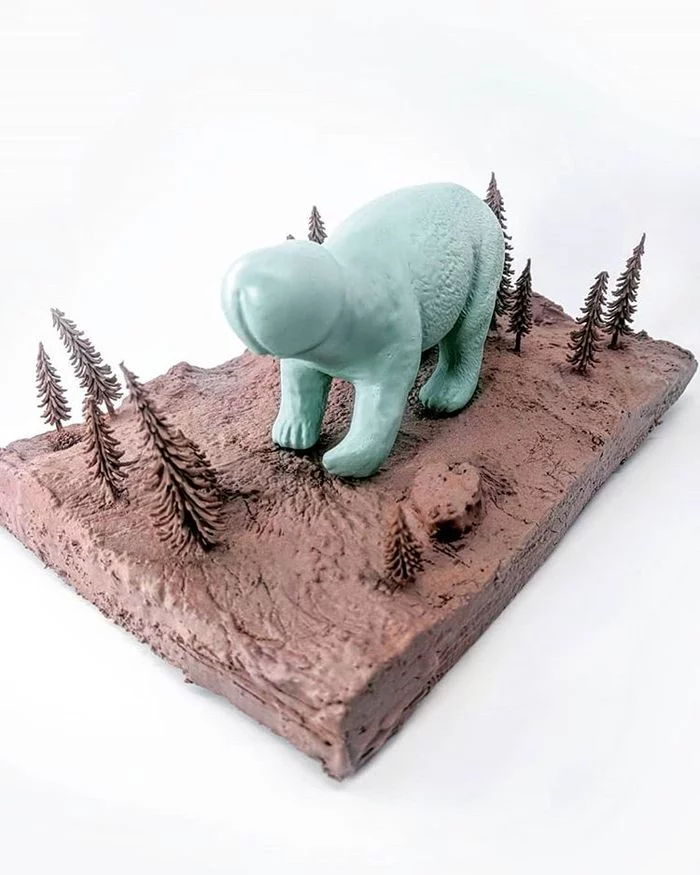 Working with plasticine :) - NSFW, Animals, Plasticine, Crafts, Longpost