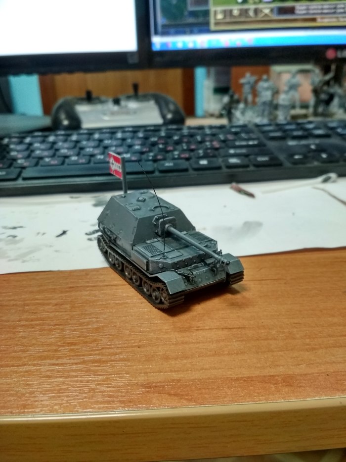 Ferdinand 1/100 Моделизм, Art of tactic, Ferdinand, Длиннопост, Zvezda