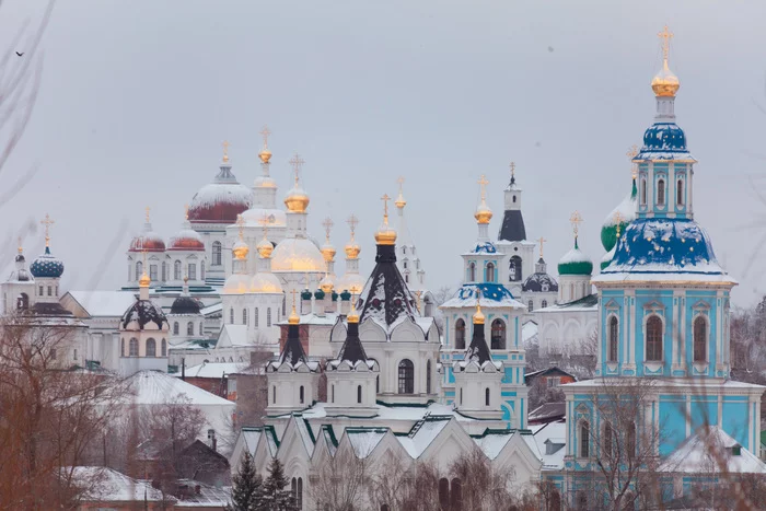 Arzamas and modest 500 mm - My, Canon, Sigma, Arzamas, The photo, Street photography, Landscape, Nizhny Novgorod Region, Longpost, Church