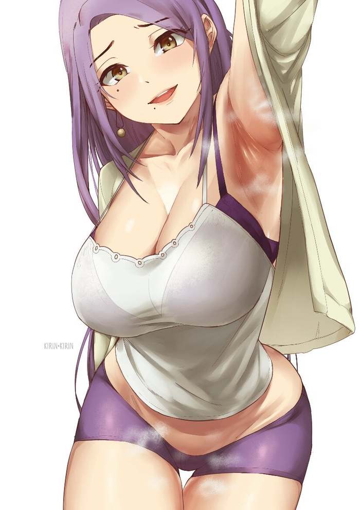 You've grown up a little since our last meeting - NSFW, Anime, Anime art, MILF, Sugoi dekai, Armpits, Armpits, Hand-drawn erotica, Erotic, Girls, Art