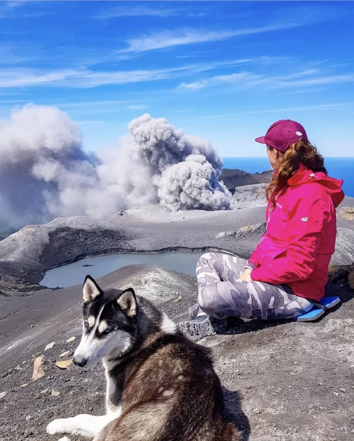 Everything is calm on the volcano... - Volcano, Kurile Islands, Eruption, Paramushir, Nature, Ebeko Volcano