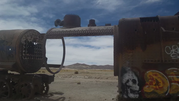 Latin American checkmark - Uyuni: cemetery of steam locomotives (03.12.2019) - My, Tourism, Travels, South America, Longpost, Series Latin American Tick 20192020