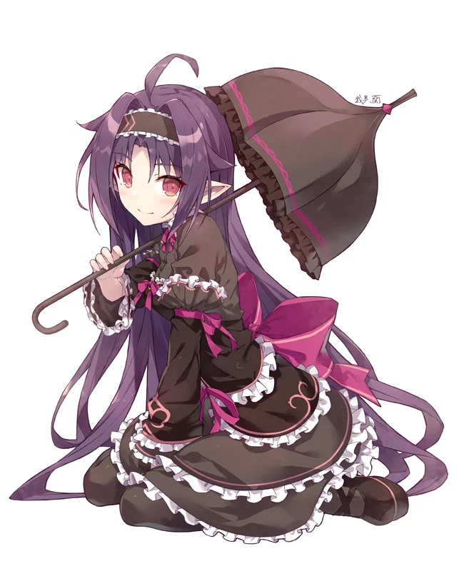 SAO - Sword Art Online, Konno Yuuki, Anime art, Anime, Art, Sword Art Online 2