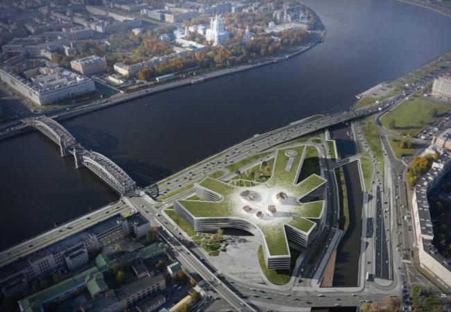 Okhtinsky Cape. What is known about the architectural project? - Saint Petersburg, Longpost, Okhta