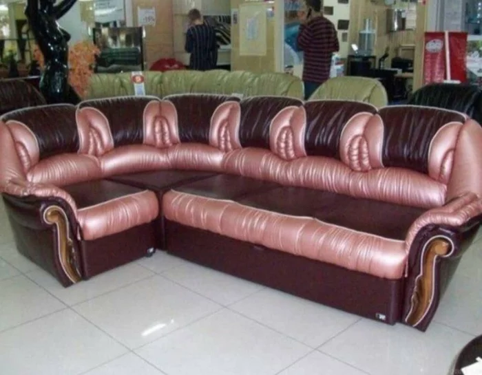 It seems it's time to change the black sofa - Sofa, It seemed, The photo, Labia