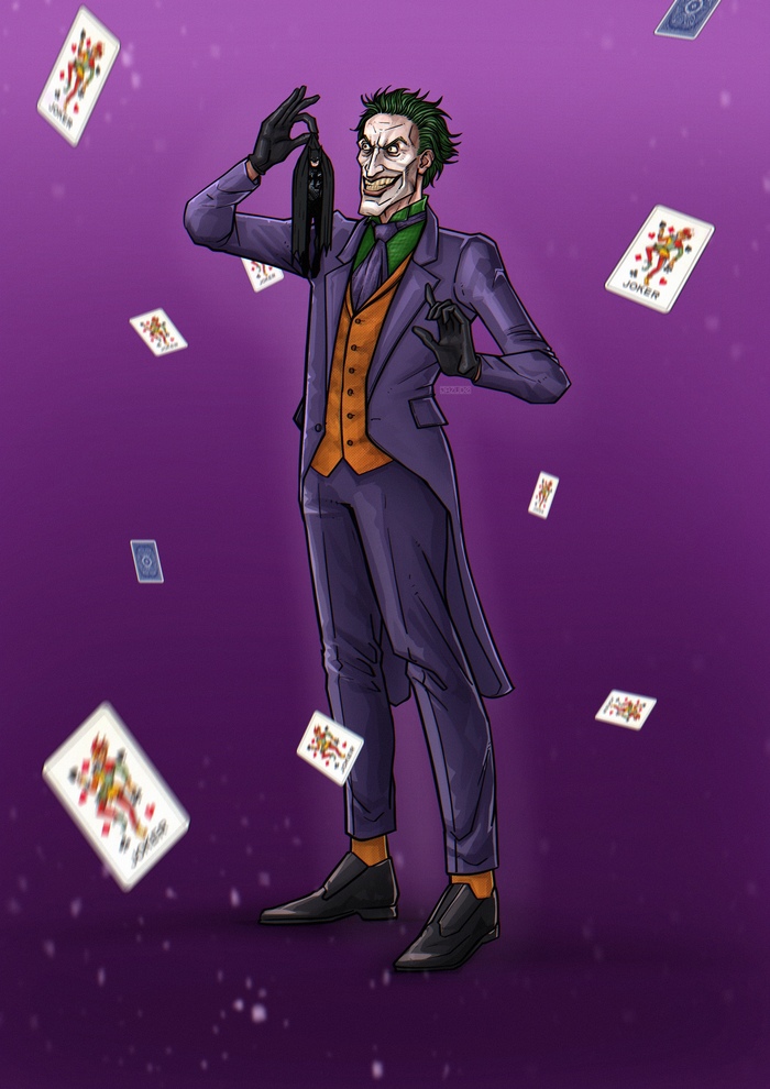 Joker by JazuDe -, , DC Comics, , , ,  , , 