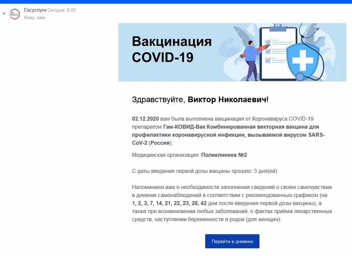 Continuation of the post I got vaccinated against covid - Graft, Vaccine, Coronavirus, Voskresensk, Health care, Copyright, Reply to post, Longpost, Vaccination