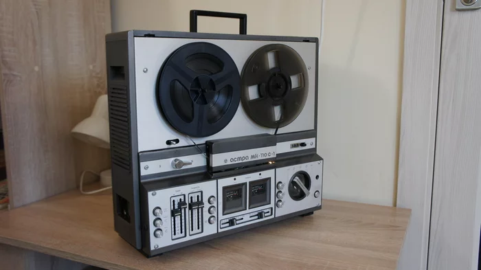 Reel-to-reel tape recorder Astra MK 110S1 Restoration - My, Electronics, Repair of equipment, Record player, Made in USSR, Repairers Community, Retro, Video, Longpost