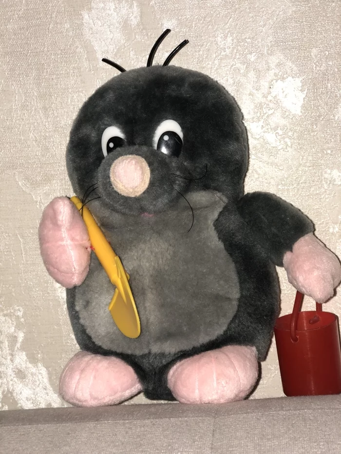 A post of gratitude or how to find in one day what you have been looking for for 20 years - My, Good league, The strength of the Peekaboo, Mole, Plush Toys, Positive, Gratitude