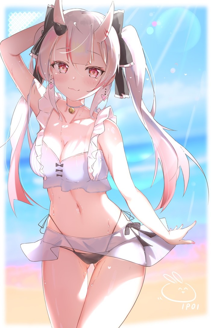 Anime Art , Anime Art, Hololive, Nakiri Ayame