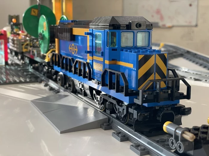 Are there any Lego train fans out there? - My, Lego, Lego city, A train, Freight train, Toys