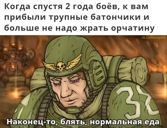 Следующая пачка рисунков-заказов (часть 3) - Моё, Warhammer 40k, Warhammer, Wh Humor, Wh Art, Фанфик, Мемы, Орки, Astra Militarum, Космодесант, Necrons, Длиннопост, Мат