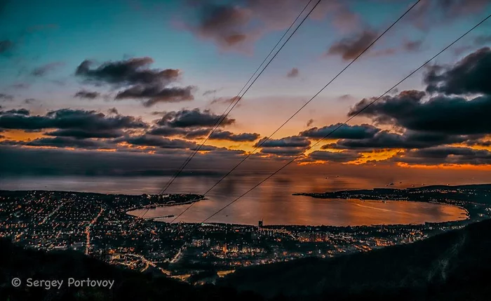 Winter sunsets in Gelendzhik are no worse than summer ones! Do you agree? - Gelendzhik, Sea, Black Sea, South, Sunset, Russia