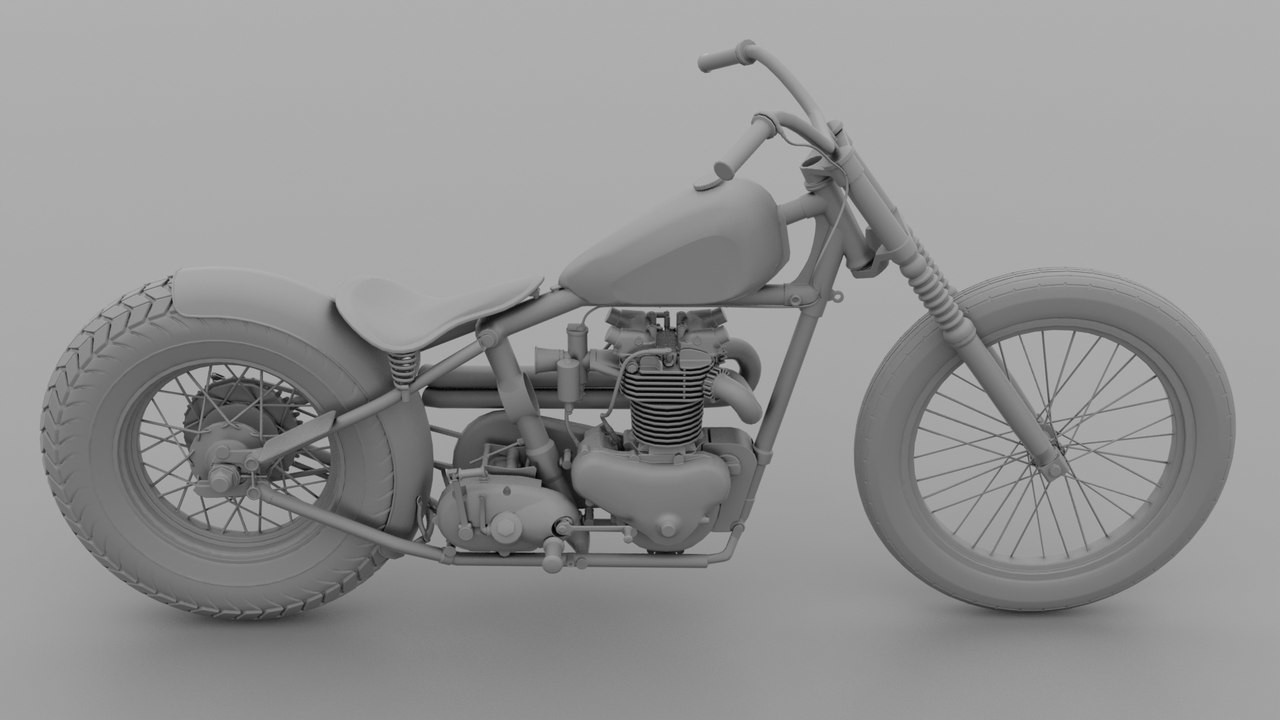 I'm with my motherfuckers again - My, Triumph, , 3D, Modo, Gamedev, Game art, Longpost