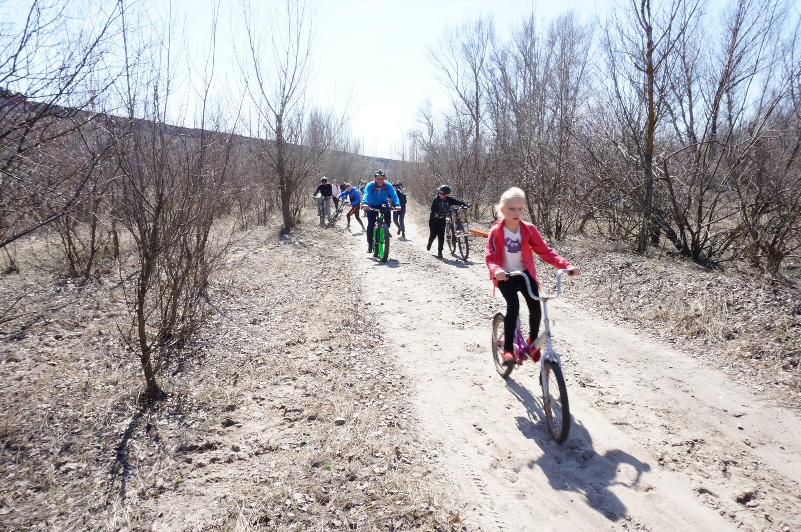 Opening of the cycling season 2018. VeloLiski - My, Bikes, Veloliski, Liski, Sport, Video, The photo, Longpost, A bike