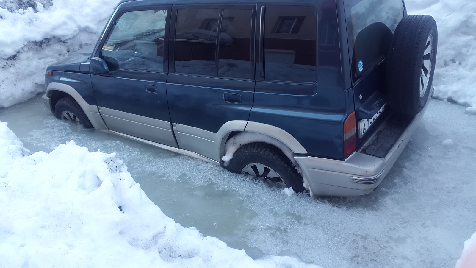 Spring - My, Car, Spring, Ice, Kamchatka