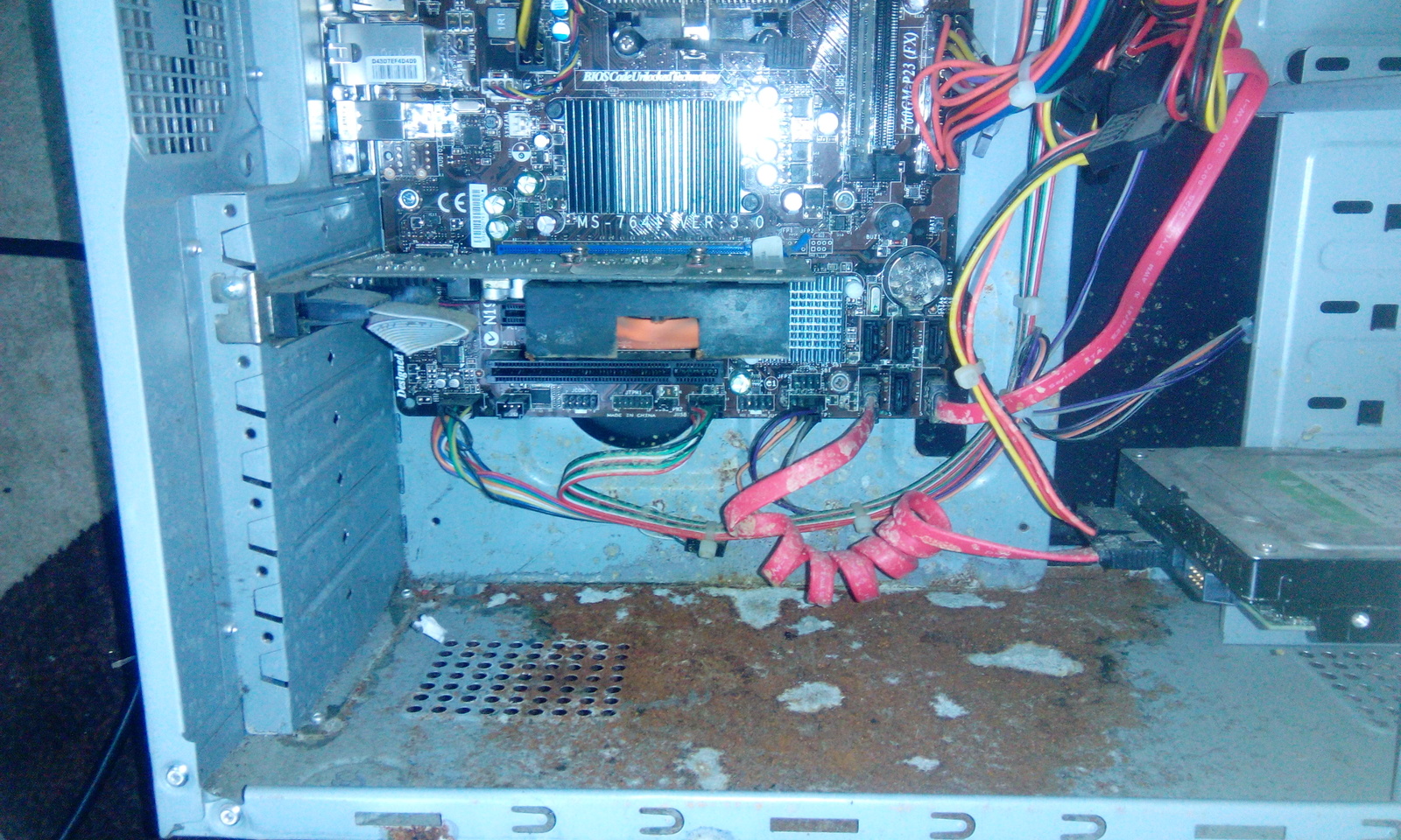 Another electronic corpse - My, Computer Repair, Drowned, Longpost