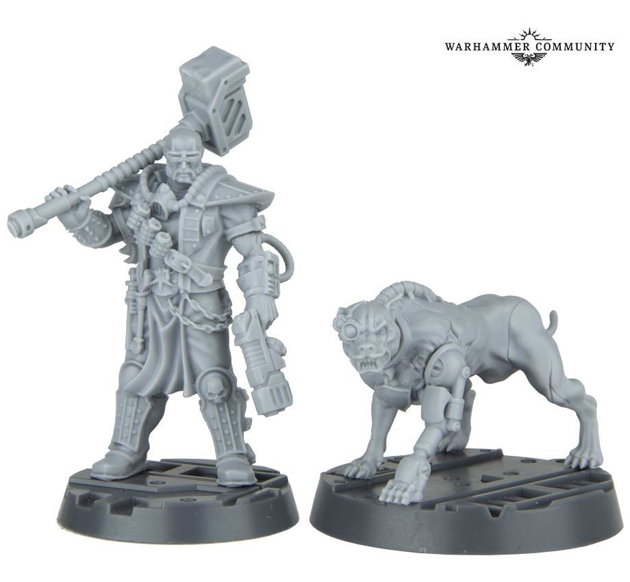 New mercenaries for Necromunda - Merden's Slate and his Cybermastiff Macula - Warhammer 40k, Necromunda, House Orlock, Forge World, Wh miniatures, Wh News