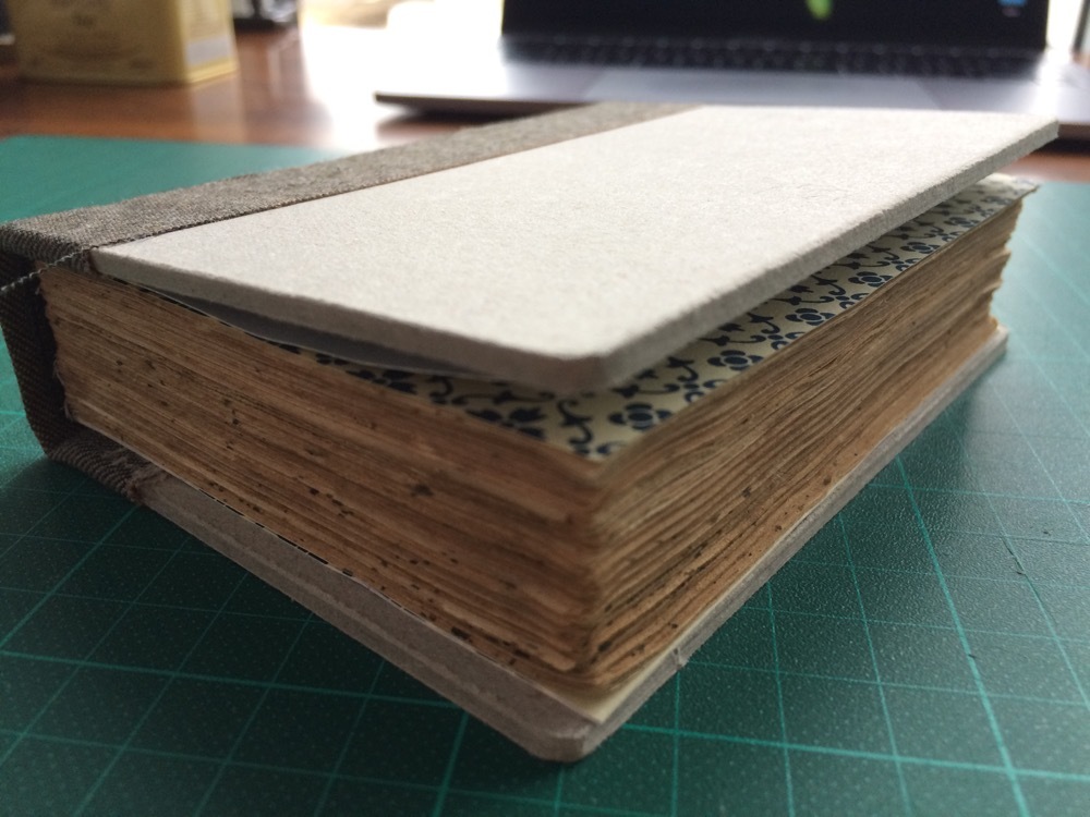 Restoration of the 1903 songbook - My, Binding, Restoration, Old books, Longpost, With your own hands, Needlework with process, 