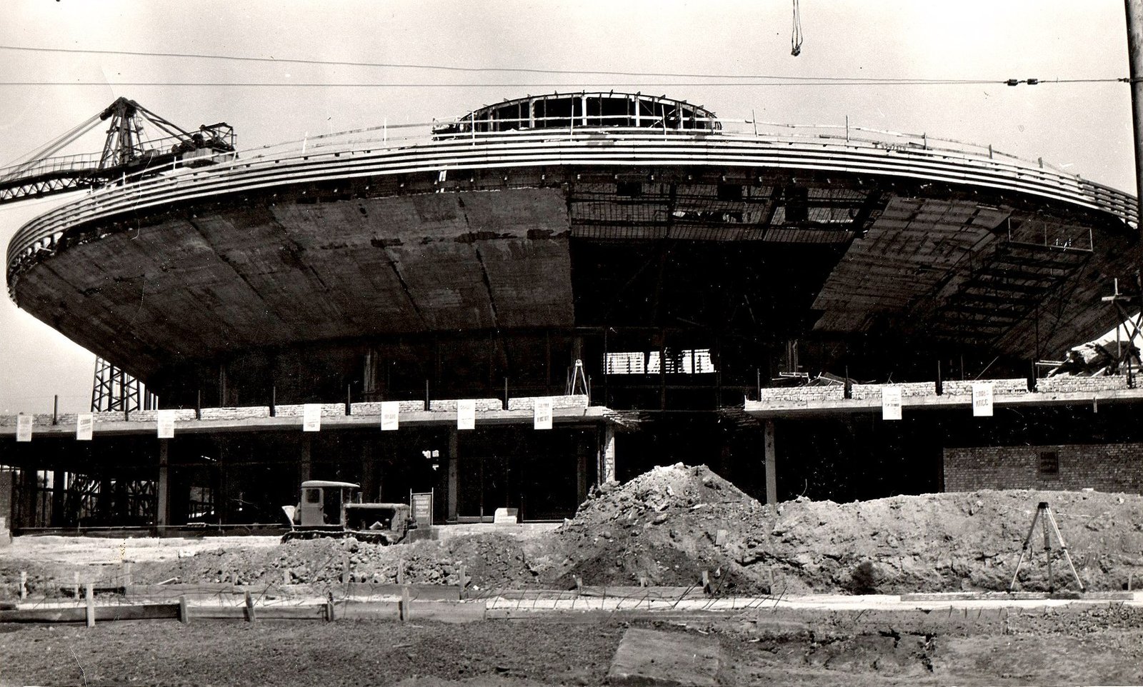 Building a circus. - Circus, Zaporizhzhia, archive, The photo, Interesting, Longpost