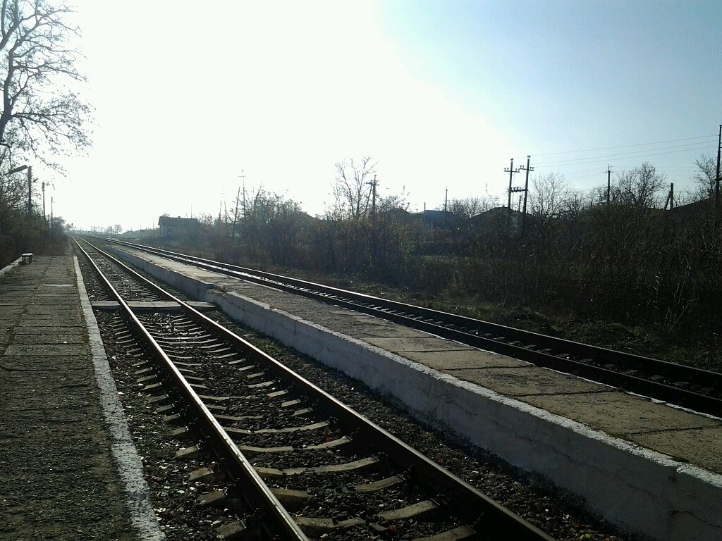 Railway - My, Railway, A train, railway, Travels, Moldova, Longpost