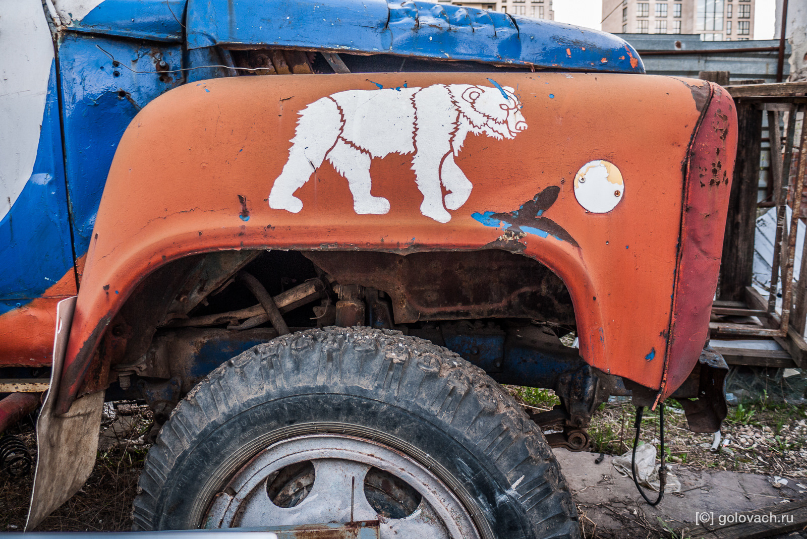 Forgotten racing truck GAZ in the center of Moscow. - Drive2, , Автоспорт, Race, Auto, Longpost