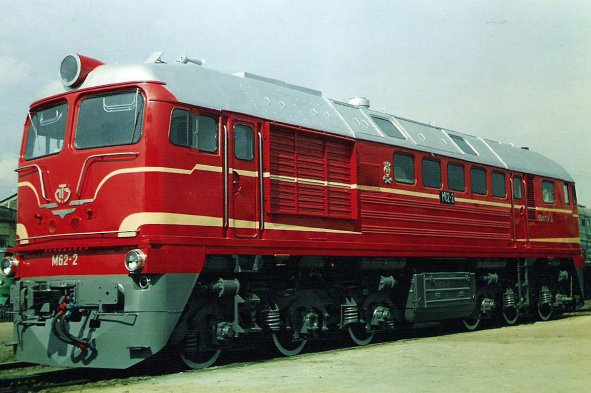 Diesel locomotive M62 - M62, Locomotive, Longpost