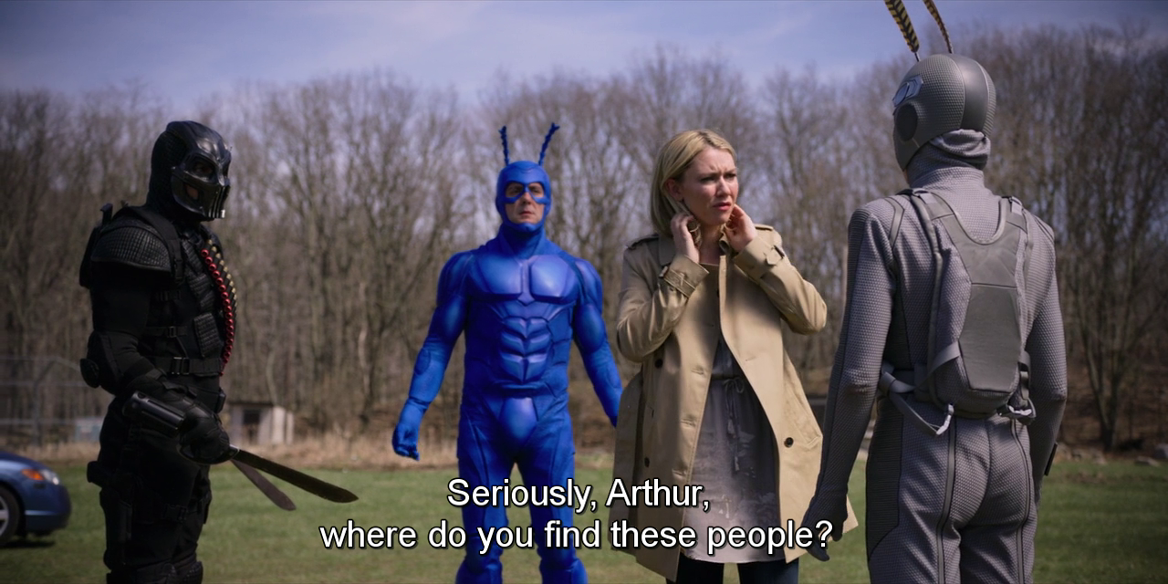 Сериал «Тик» (The Tick) | Пикабу