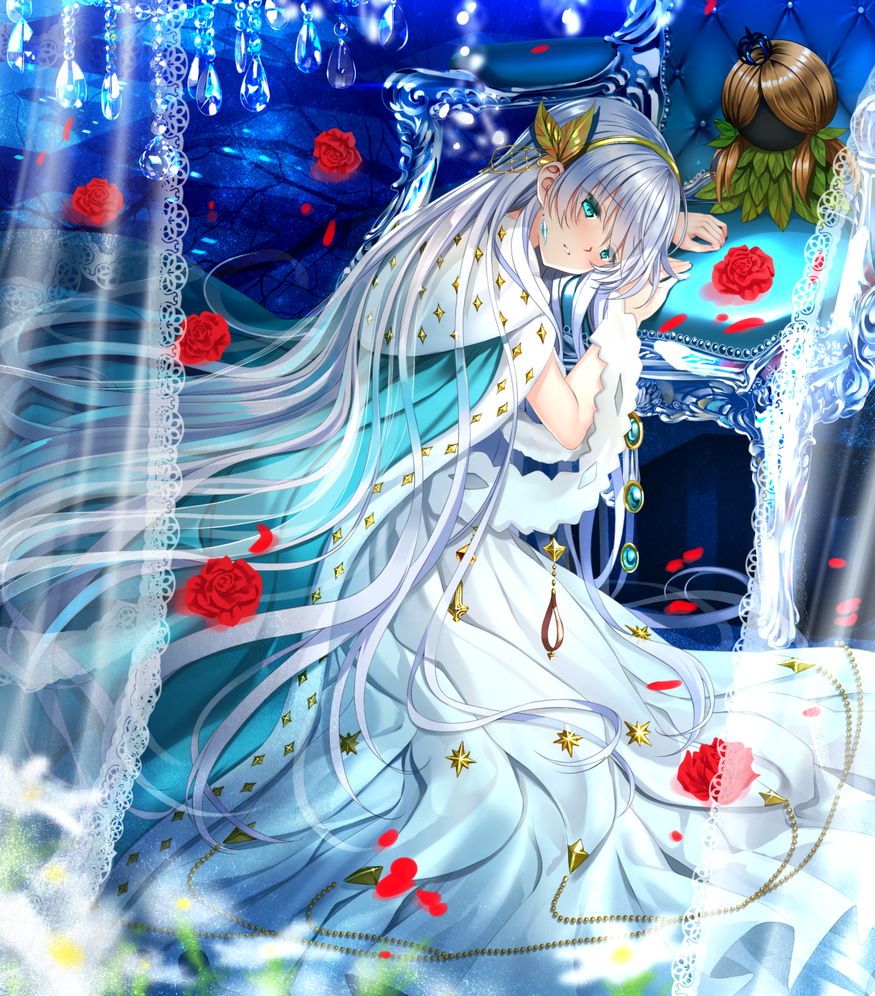 Caster of Permafrost Empire - Anime, Anime art, Fate grand order, Anastasia Romanova, Swordsouls