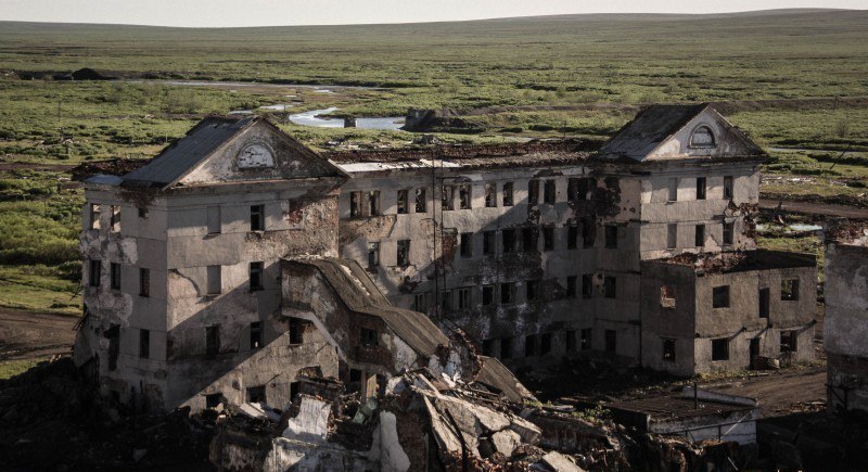 Abandoned places where life once flourished. - Ghost town, Picture with text, Interesting, The photo, Longpost