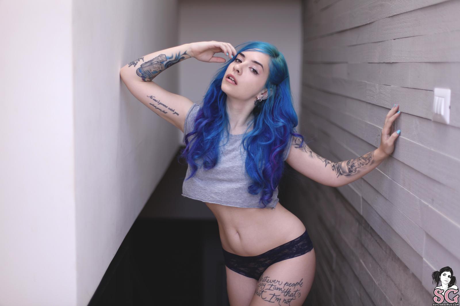 Saria - NSFW, Saria, Suicide girls, Beautiful girl, Boobs, Booty, Longpost