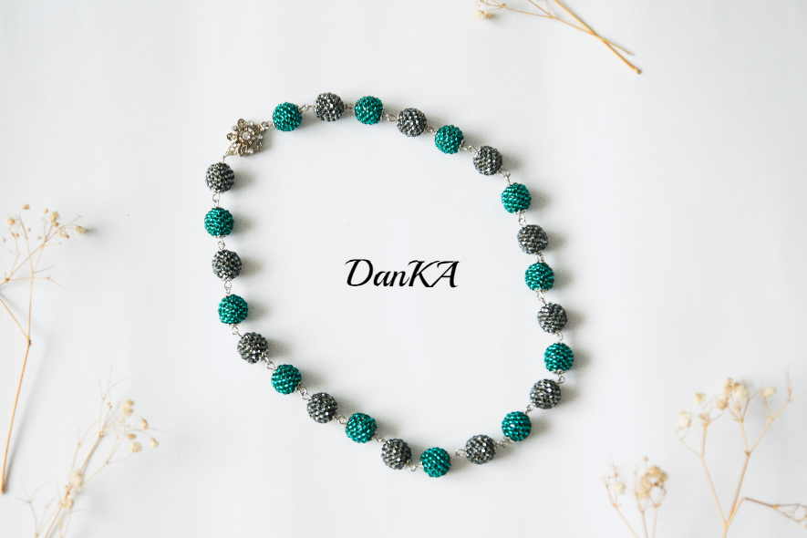 DanKA. Работы. Часть 22. - Моё, Dankabeads, Бисер, Рукоделие без процесса, Бусы, Украшение, Бисероплетение, Длиннопост