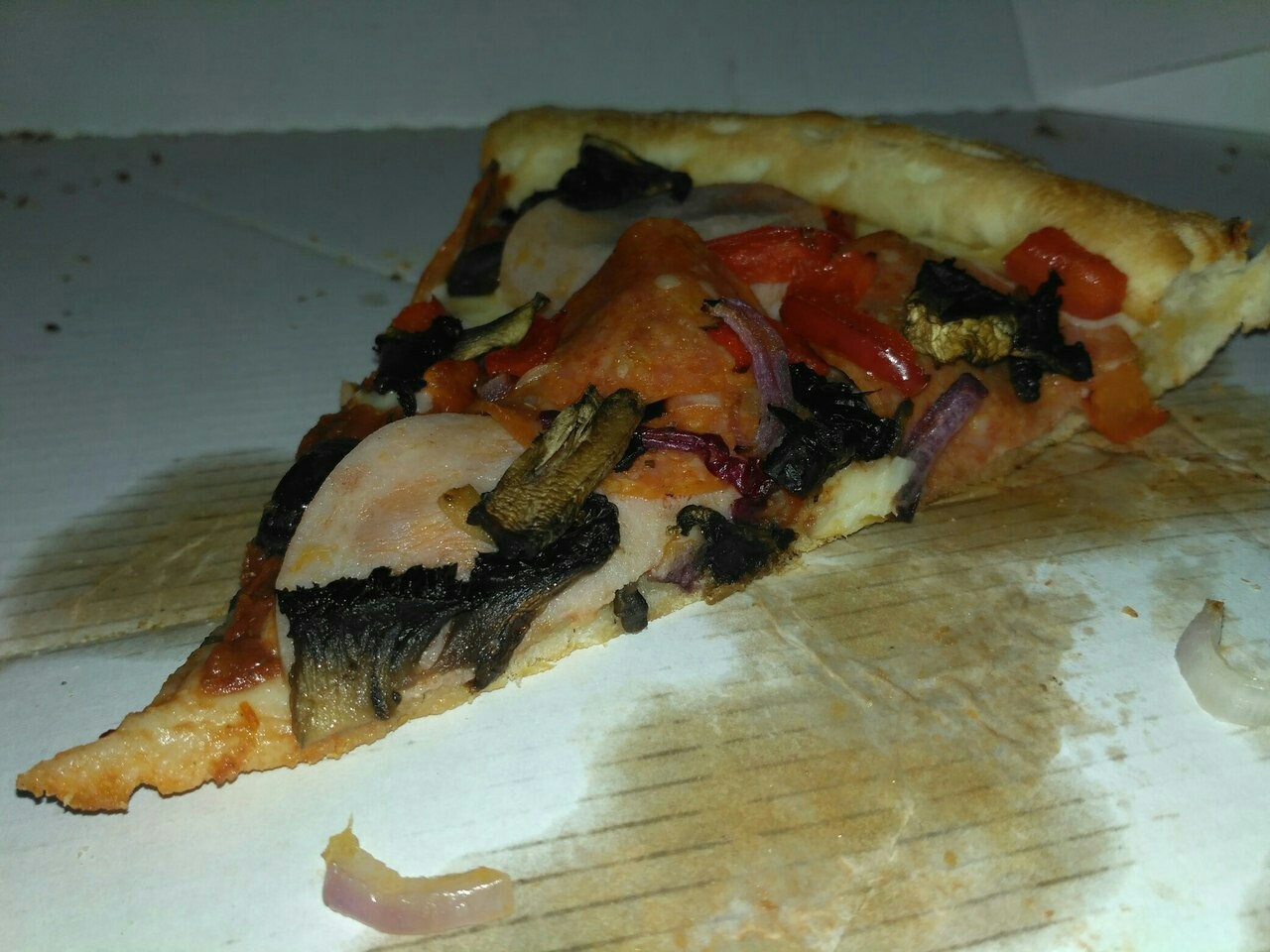 Ordered a pizza with mushrooms - My, My, Expectation, Reality, Pizza, Permian, Mood, Longpost