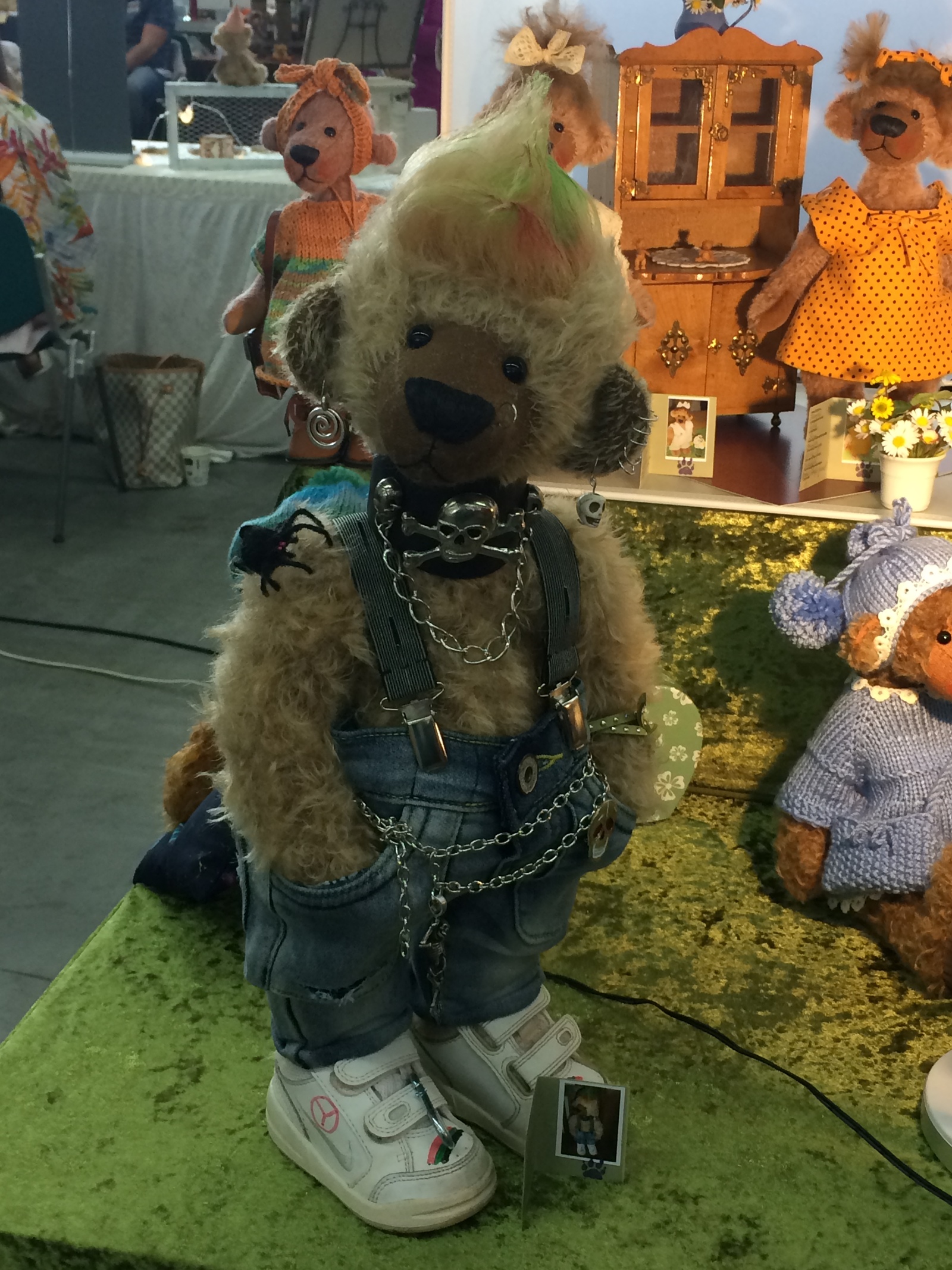 Exhibition in Germany Teddybr total 2018 - Exhibition, Germany, Teddy's friends, Doll, Handmade, Longpost