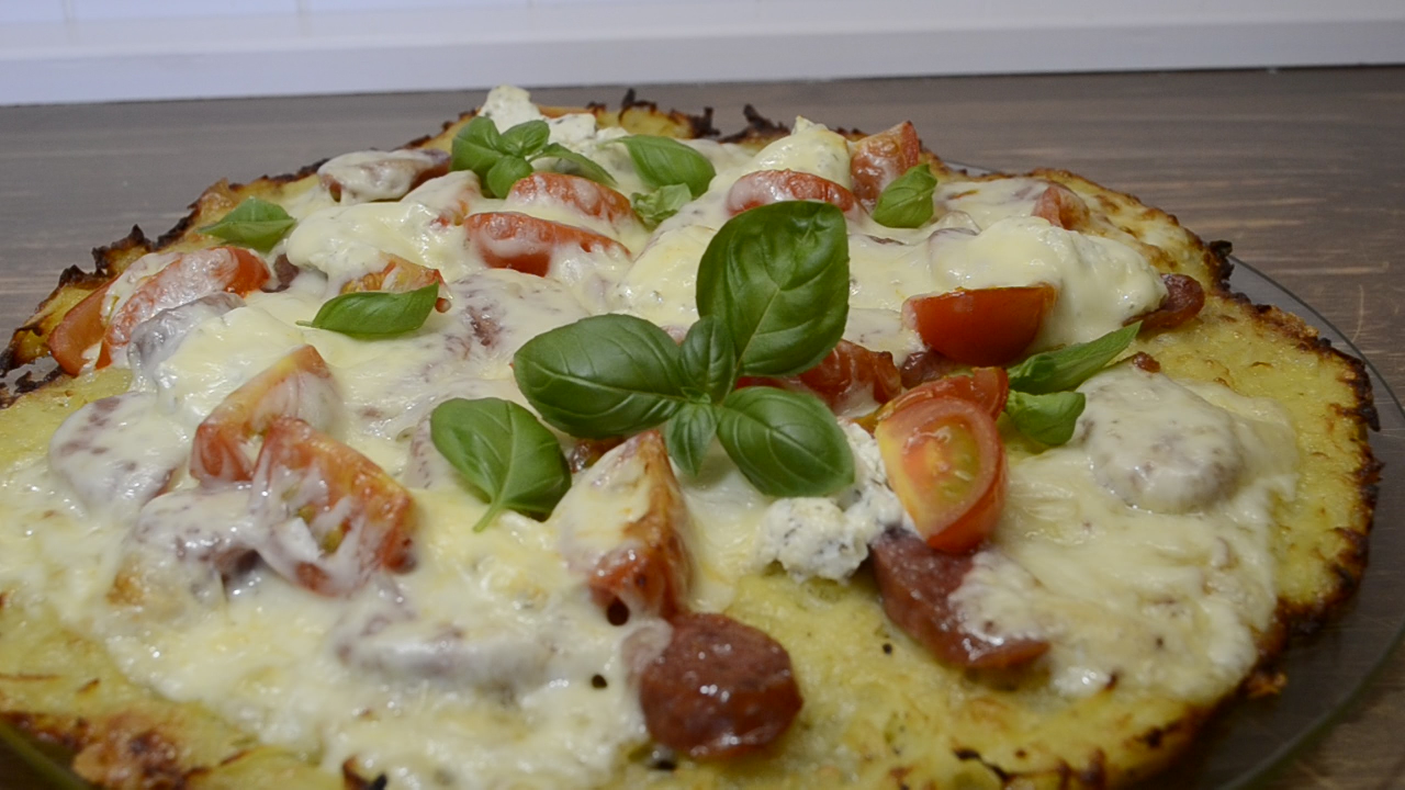 AWESOME POTATO PIZZA. - My, Pizza, Longpost, Recipe, Cooking, Food, Potato