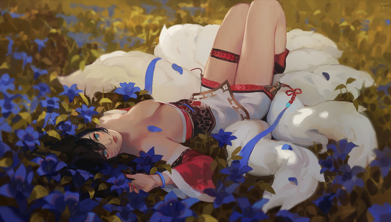 Ahri Art - League of Legends, Ahri, LOL, Арт, Jiayue Wu