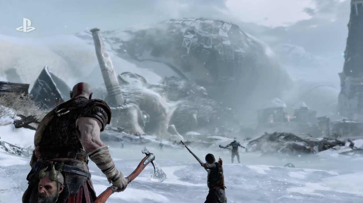 God of War is a new reason to buy a PlayStation 4 - My, Games, God of war, Longpost