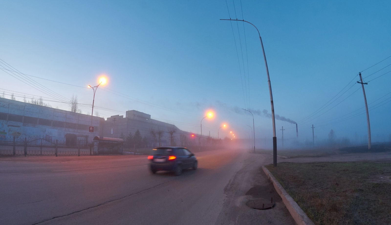 Siberian morning - My, Siberia, Fog, Morning, HDR, Spring, Nature, Longpost